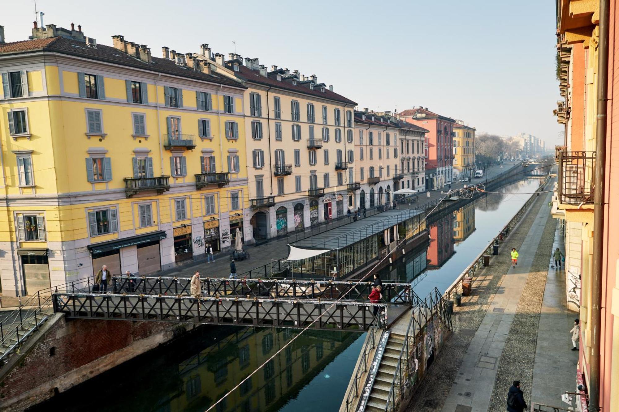 Апартаменты Milan Retreats Navigli Экстерьер фото