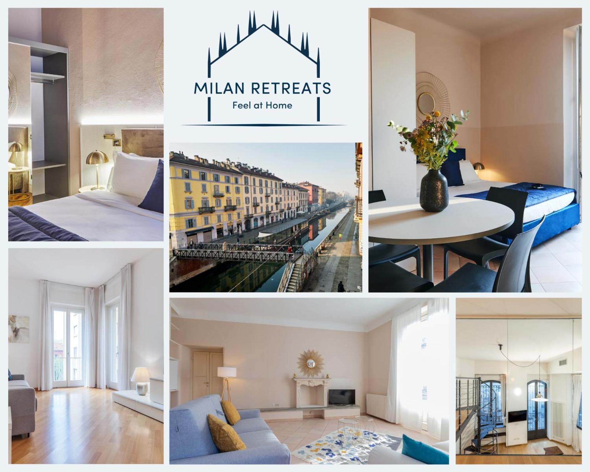 Апартаменты Milan Retreats Navigli Экстерьер фото
